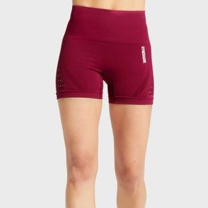 Gymshark Energy+ Seamless Shorts in Beet Size S